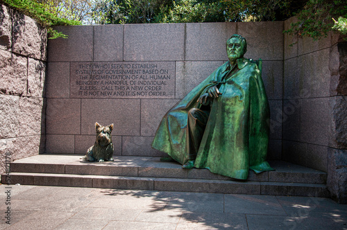 Canvastavla Franklin D.  Roosevelt Memorial 5