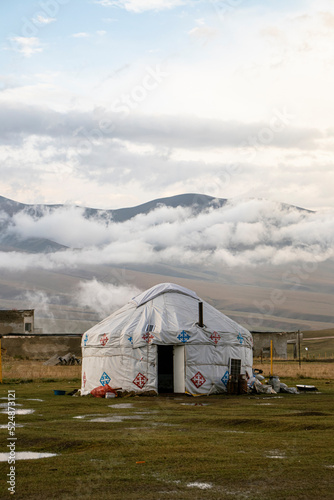 Yurt in the mountains  © Igor