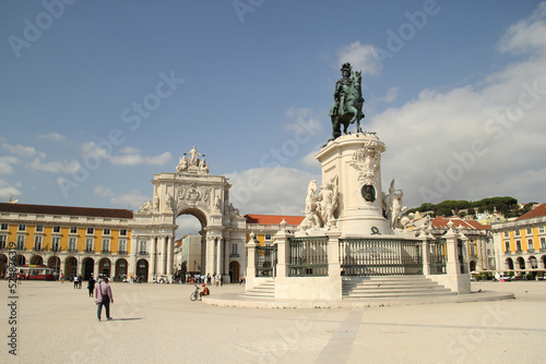 Place of trade "Praça do Comércio" in Lisbon