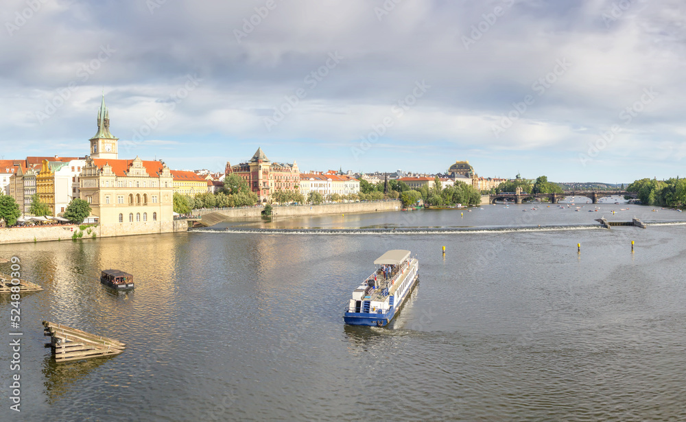 Vltava river. Prague, Czech Republic