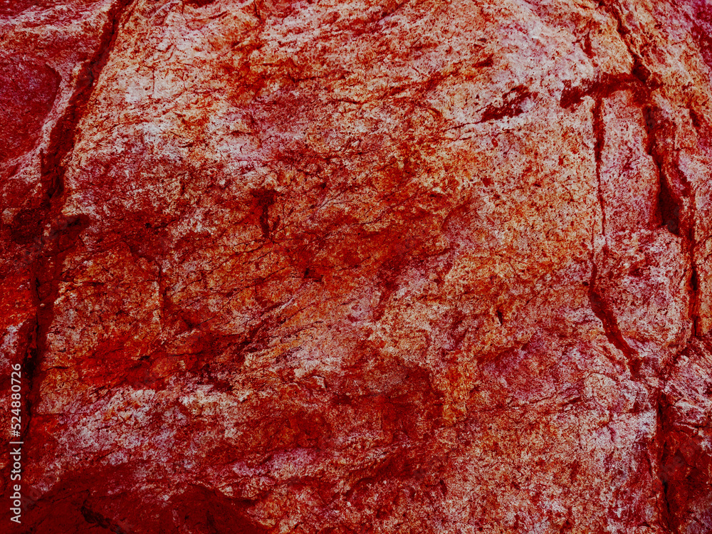 clay cave red rock wall surface backdrop stone desert mineral