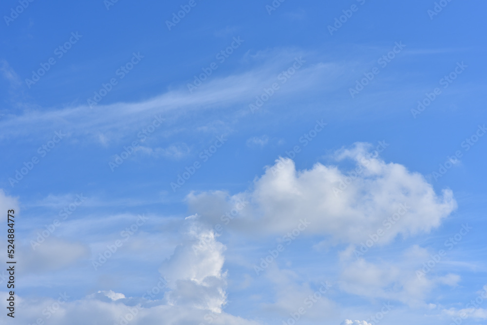 Beautiful sky. Cumulonimbus cloud and cirrus cloud Beautiful sky. Cumulonimbus cloud and cirrus cloud