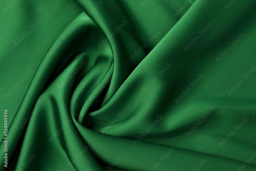Fototapeta premium green silk background