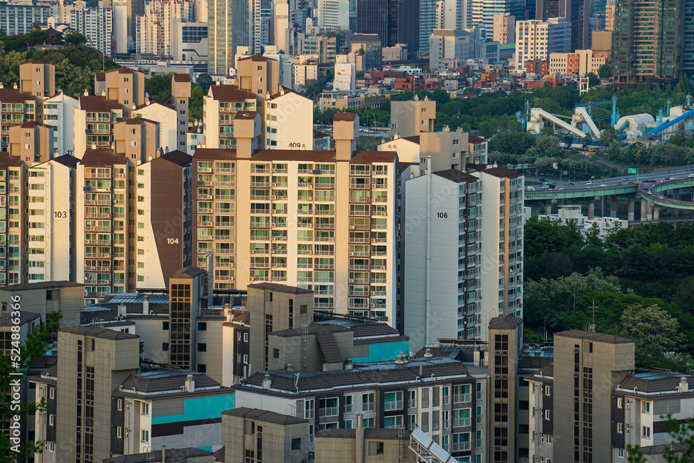 Seoul's landscape photos and building landscape of buildings Seoul's landscape photos and building landscape of buildings