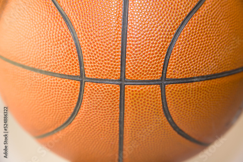 Basketball ball on a white background © Александр Ланевский