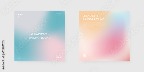 Abstract gradient background. Colorful background design for social media post, wallpaper, banner, poster, Etc.