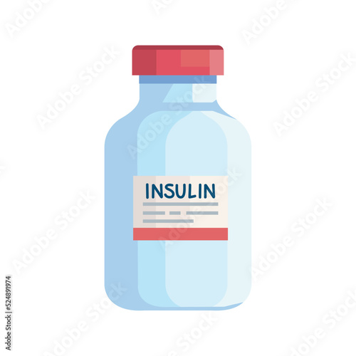 insulin vial medical photo