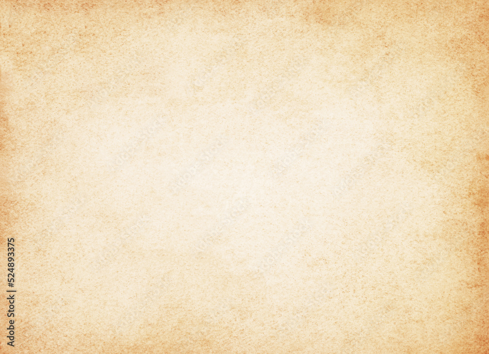 Obraz premium Brown grunge old paper texture background - High resolution