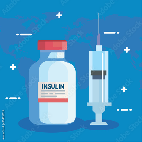 insulin vial medical