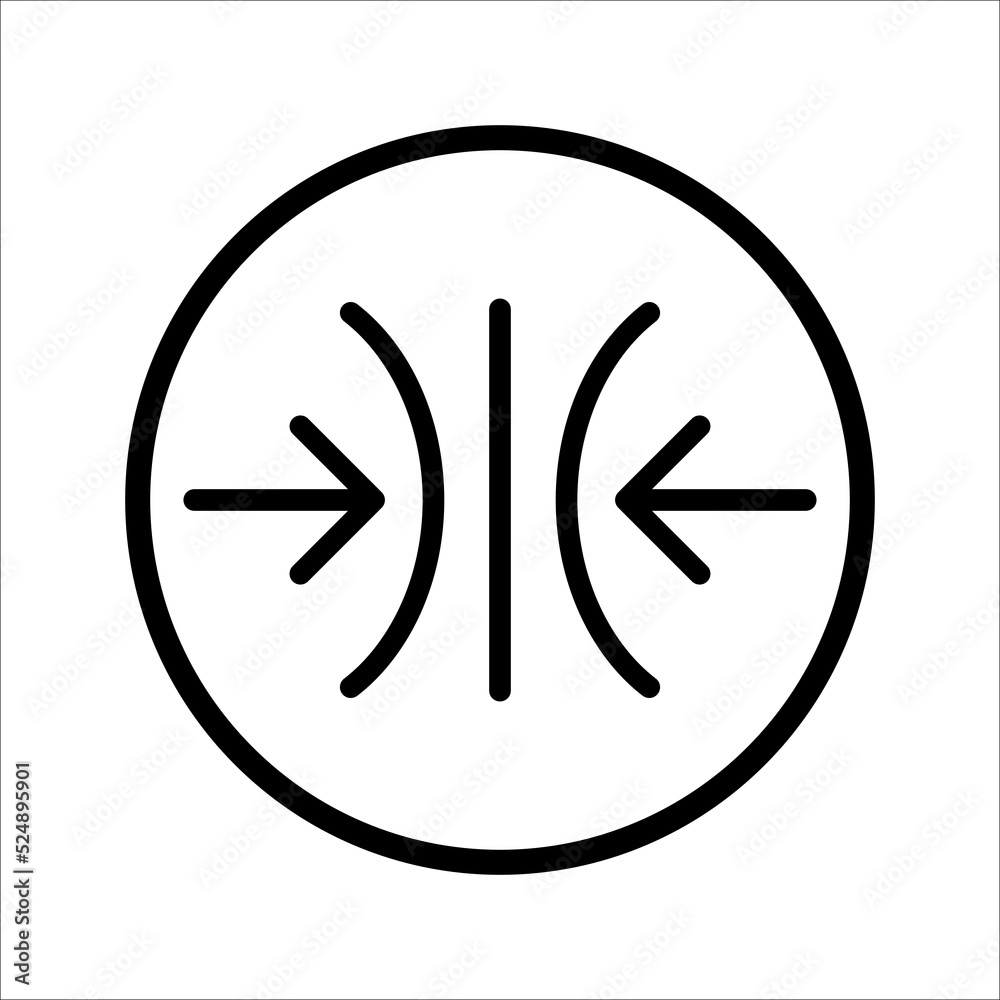 elastic icon, line sign - vector illustration eps10 elastic icon, line sign - vector illustration eps10