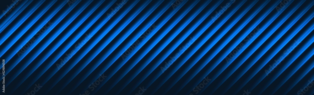 Obraz premium Abstract Holographic Gradient Stripes Background. Shiny Lines Texture. blue Color Neon Hatching Strokes Surface ,wallpaper illustration