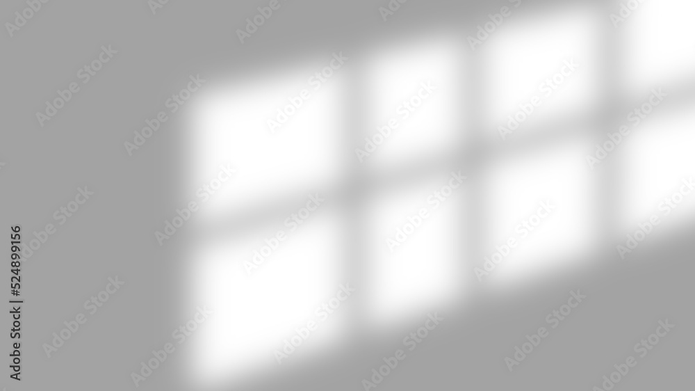 Naklejka premium Abstract light and windows shadow background , illustration wallpaper