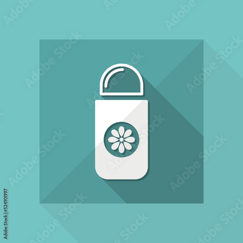 Vector illustration of single isolated deodorant icon
