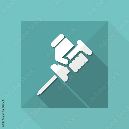 Vector illustration of single isolated repair icon