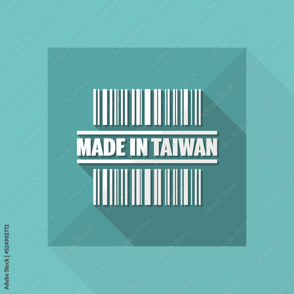 Vector illustration of single isolated Taiwan icon Vector illustration of single isolated Taiwan icon