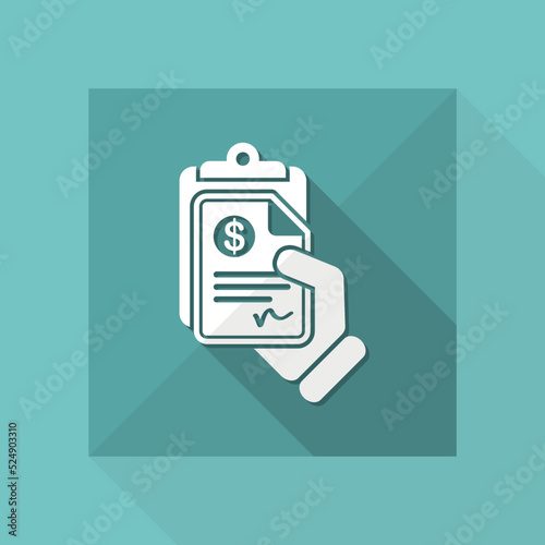 Money document icon