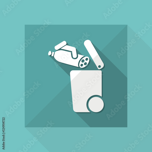 Separate waste collection icon