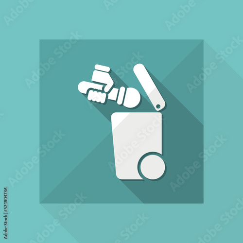 Separate waste collection icon