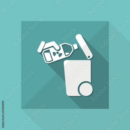 Separate waste collection icon