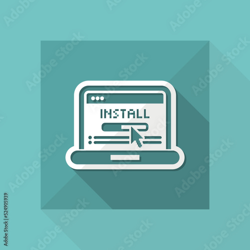 Pc install icon