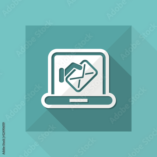 Computer mail icon