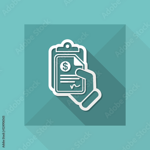 Money document icon
