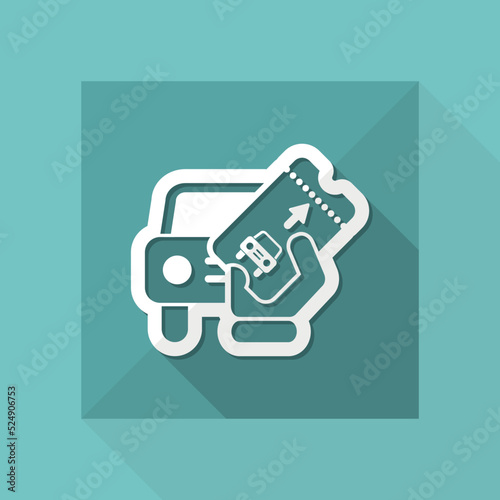 Card car icon
