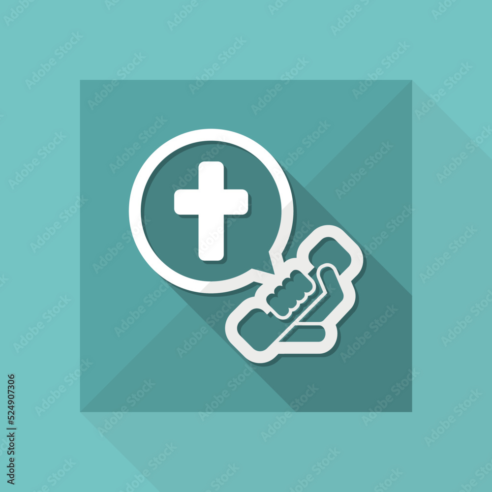 Obraz premium Church phone line