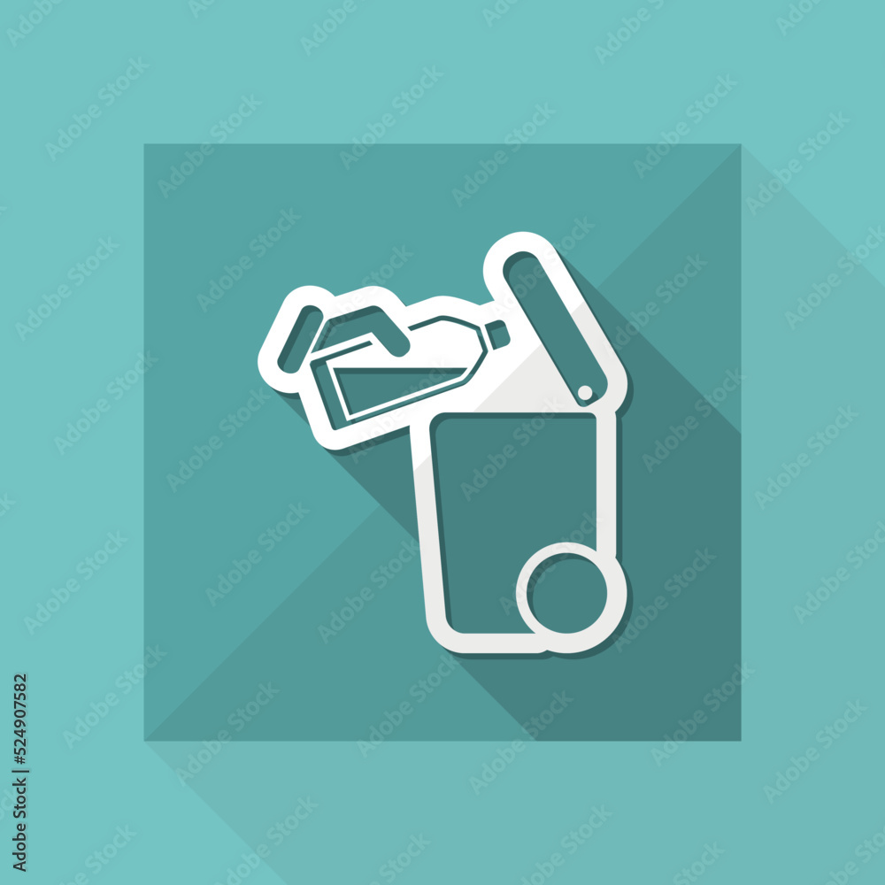 Separate waste collection icon Separate waste collection icon