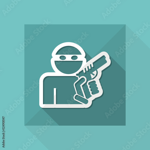 Thief armed