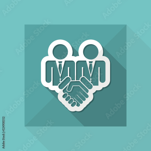 Corporate agreement icon