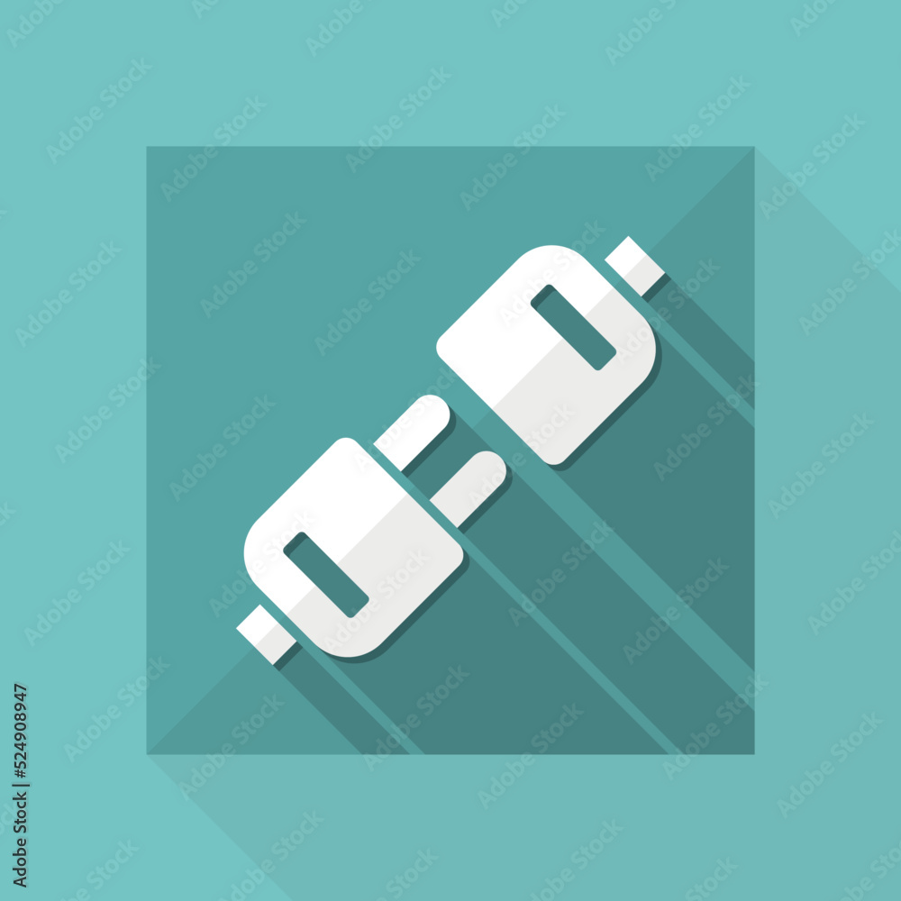 Plug - Flat minimal icon Plug - Flat minimal icon
