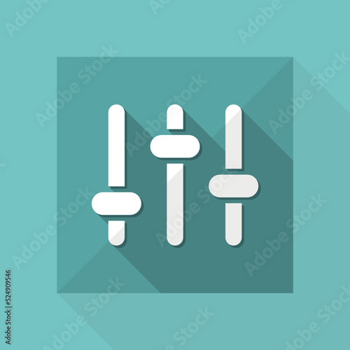 Levels control - Vector flat minimal icon