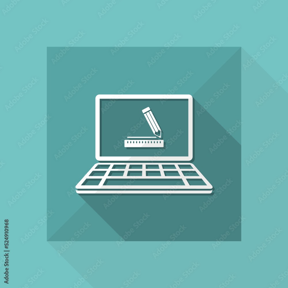 Software for design - Vector icon Software for design - Vector icon