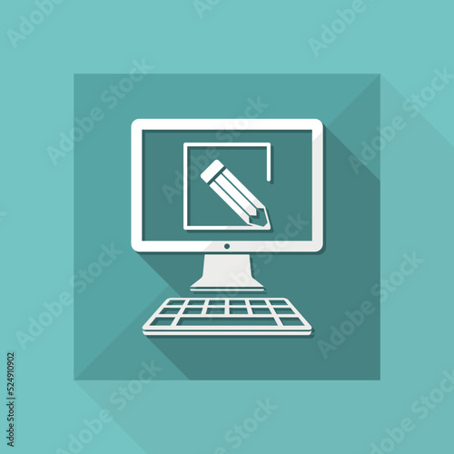 Customized web services icon