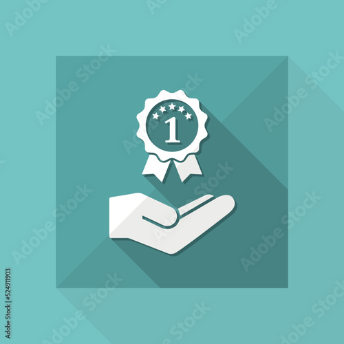 Top rating award - Minimal modern icon
