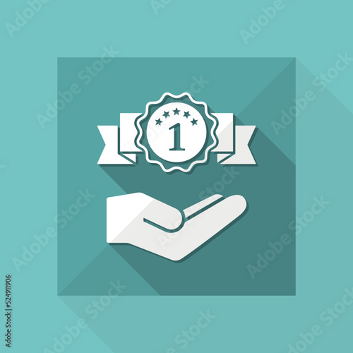 Top rating award - Minimal modern icon