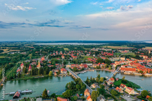 Obraz na płótnie Mikołajki, Śniardwy, Mazury w salonie