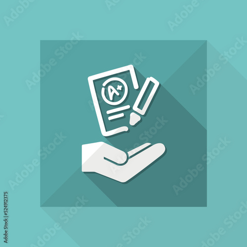 Excellent evaluation test - Minimal icon