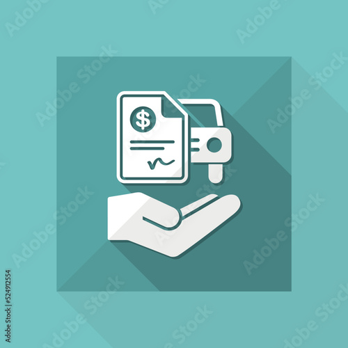 Car billing document - Dollar