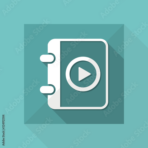Multimedia playlist - Minimal icon