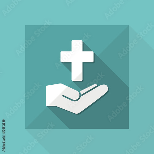 Religious services concept - Minimal flat icon