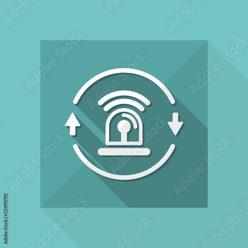 Full protection service - Vector web icon