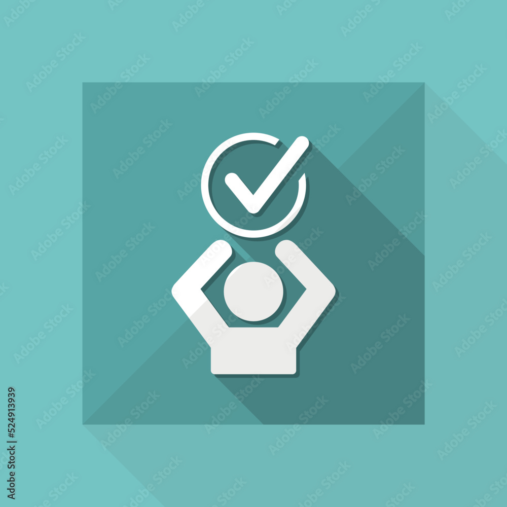 Express agreement - Vector web icon Express agreement - Vector web icon