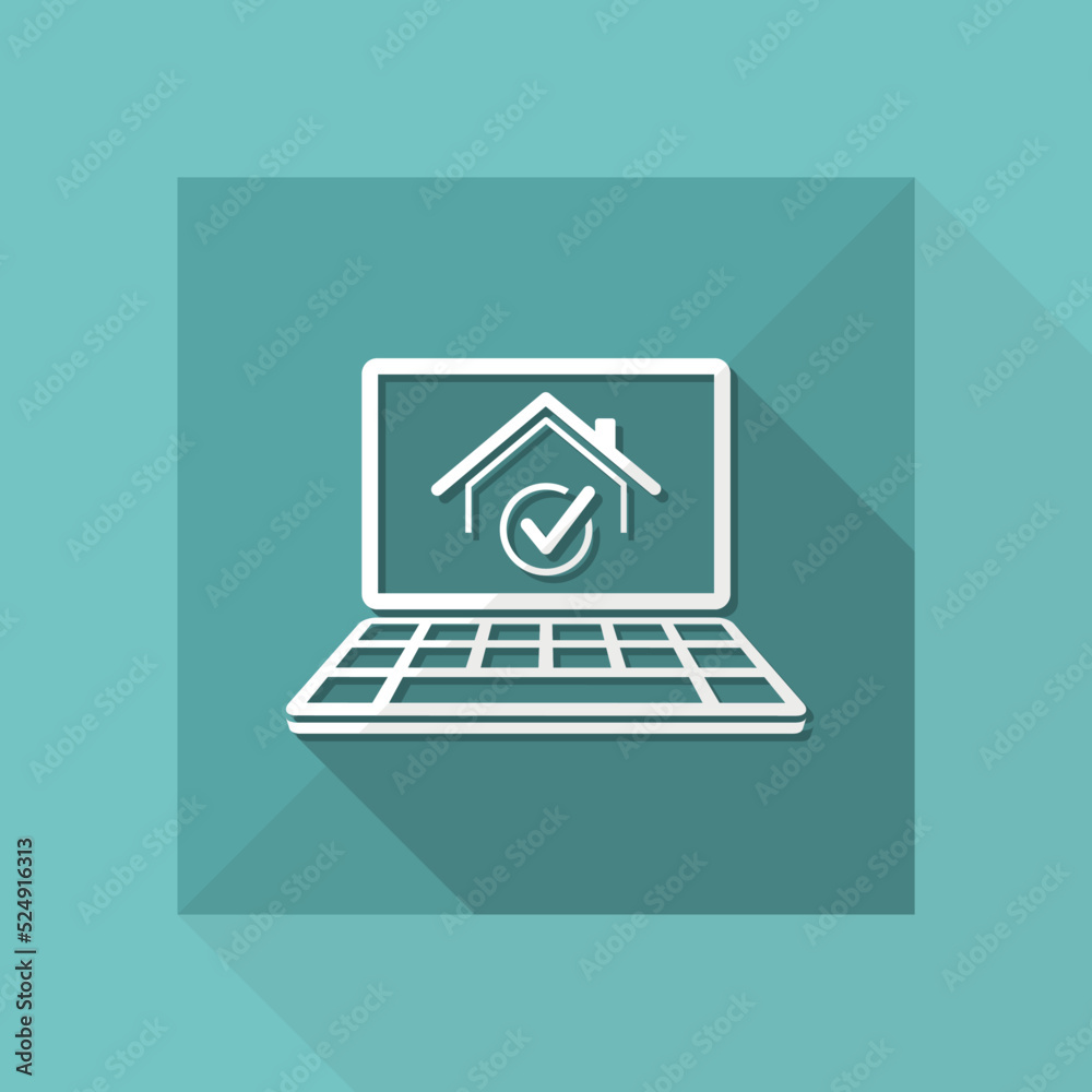 Choose the best home - Vector icon for computer website or application Choose the best home - Vector icon for computer website or application