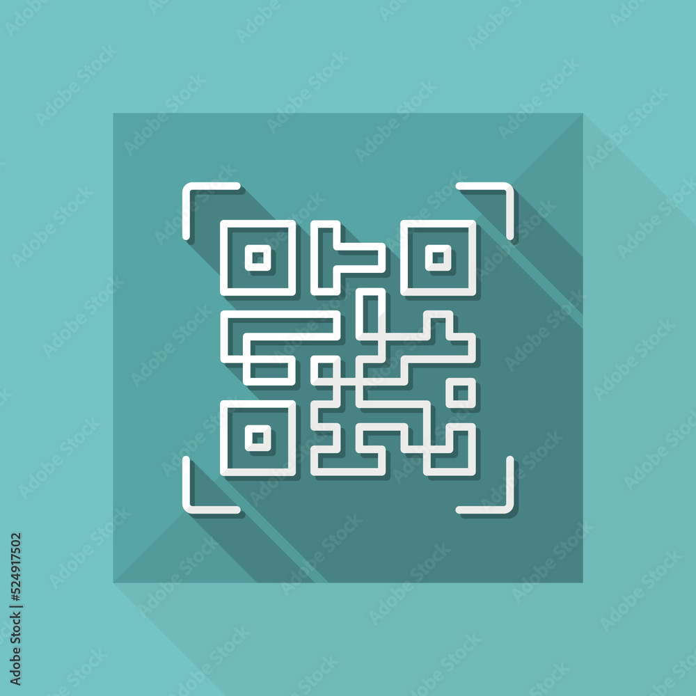 Qrcode thin icon Qrcode thin icon