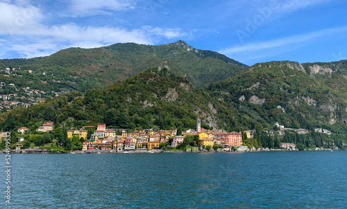 View of Varenna on Como Lake, Italy