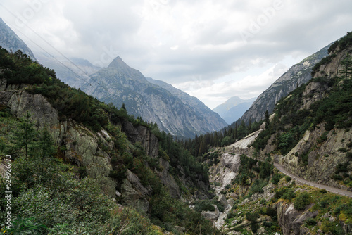 landscape in the mountains