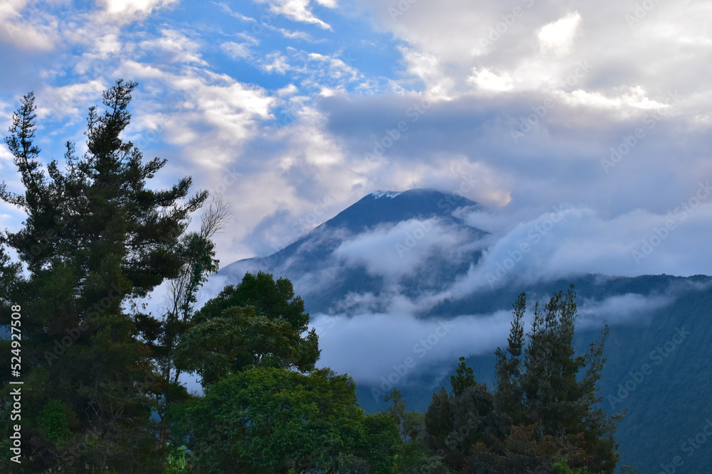 Volcan Tungurahua Equateur Amérique latine