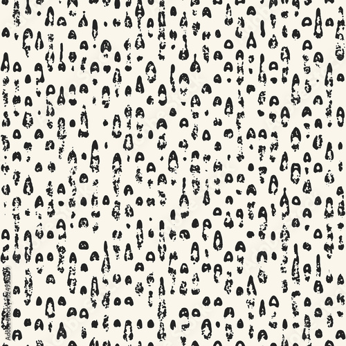 Speckled Ink Drawn Dots Pattern
